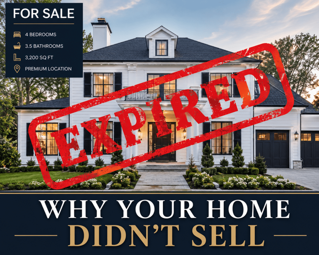 Why Your Home Didn’t Sell the First Time (And What to Do&nbsp;Differently)